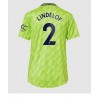 Manchester United Victor Lindelof #2 Tredjedrakt Kvinner 2022-23 Kortermet
